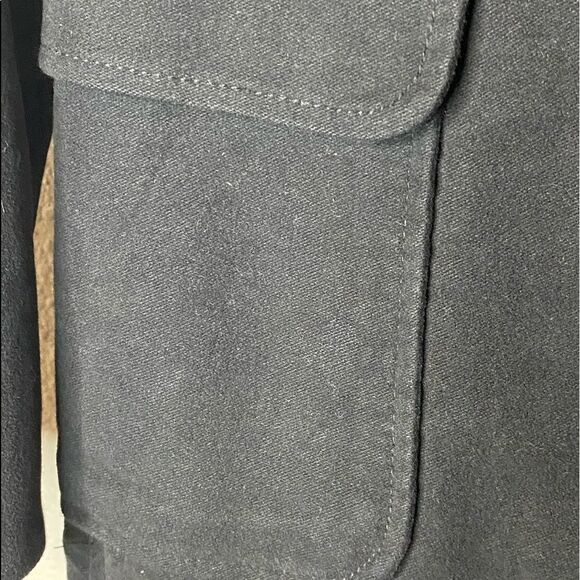 Gap Pea Coat Small Black - Picture 2 of 7